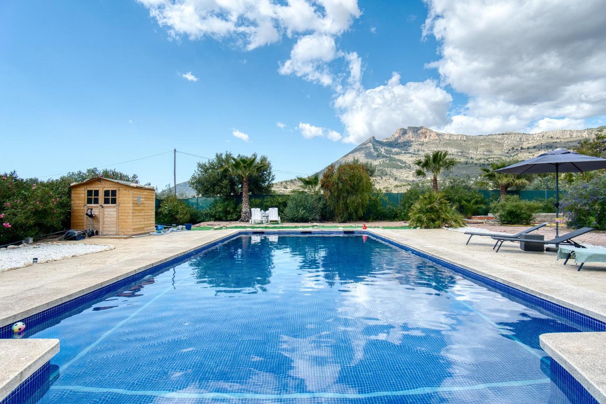 Casa En Finca Rustica Jijona Ruang foto